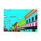 Car Hop Boulevard - Pop Art Canvas