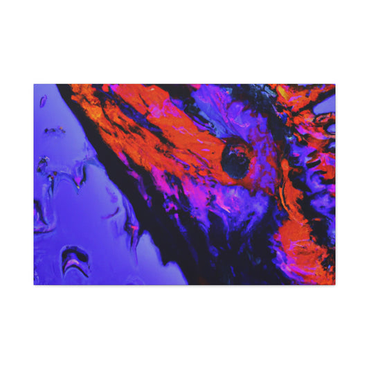 Bottle-tailed Hummingbird. - Canvas - Wildlife