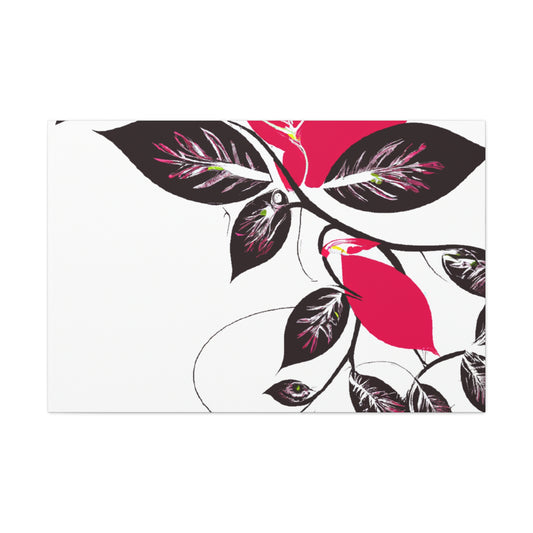 Fleurtine - Floral - Canvas