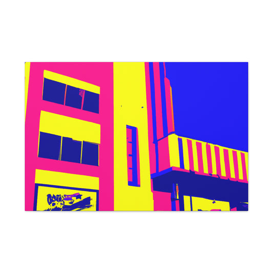 Jukebox BBQ & Roadhouse - Pop Art Canvas
