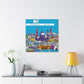 Vibrant Varanasi - Destination India - Canvas