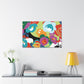 Splendidly Joyous - Floral - Canvas