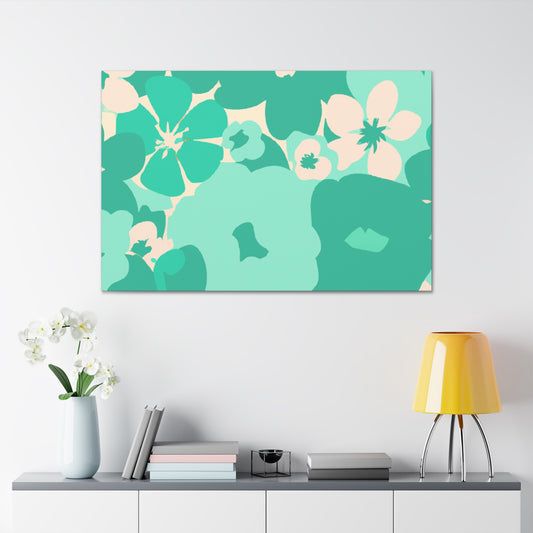 Lotusrain - Floral - Canvas