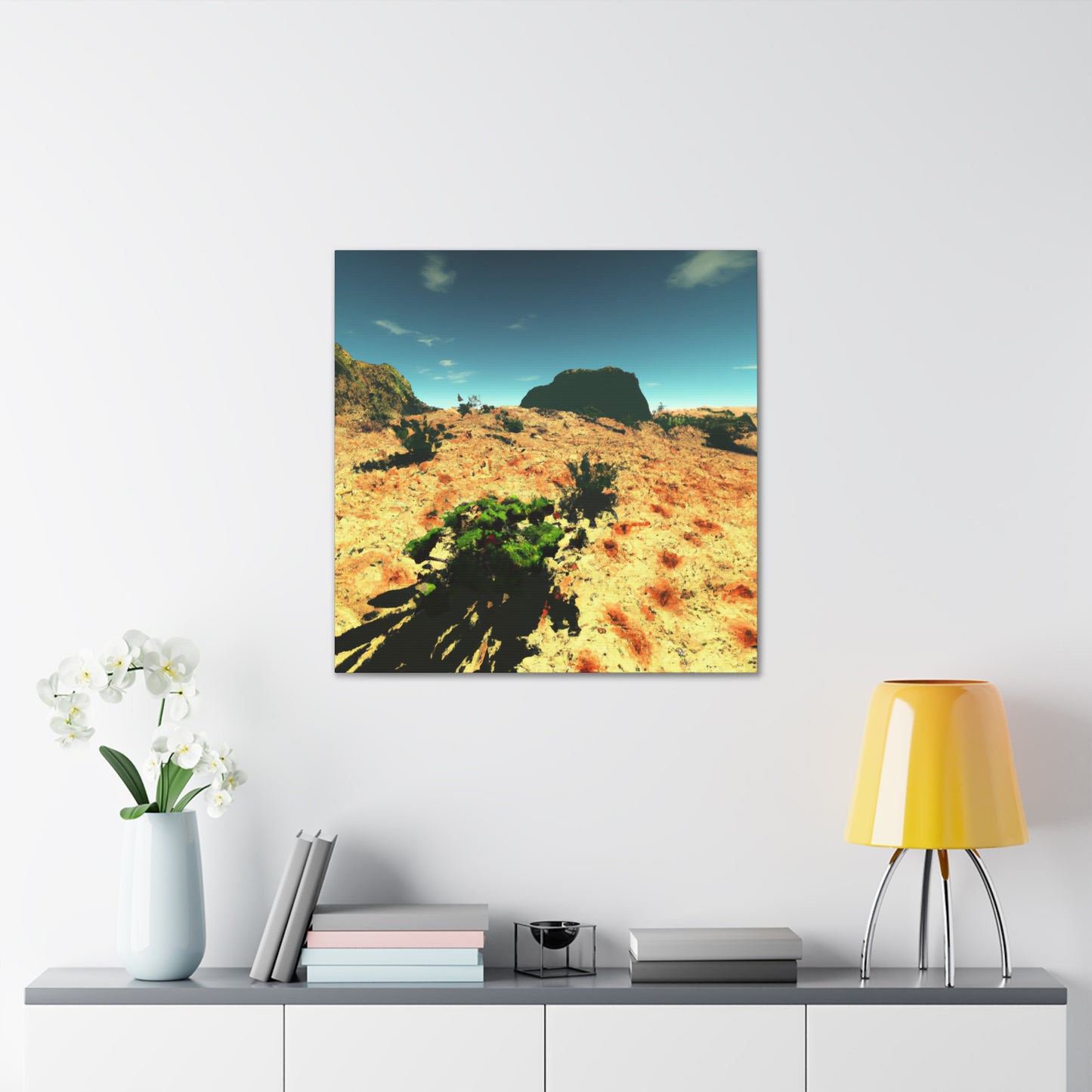 Desert Mirage-Landscape - Canvas