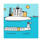 City Island - Minimalism - Canvas