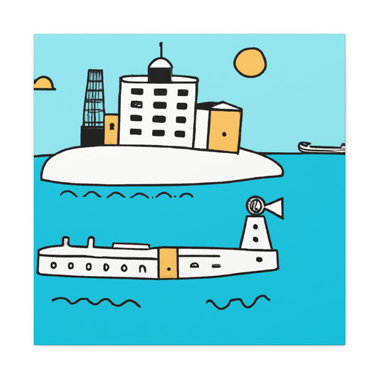 City Island - Minimalism - Canvas