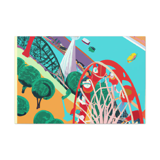 Loopy Lagoon - Amusement - Canvas