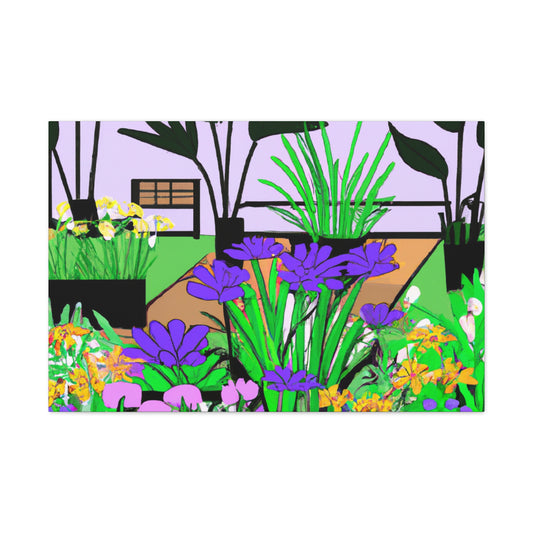 Gardenswept - Landscape - Canvas