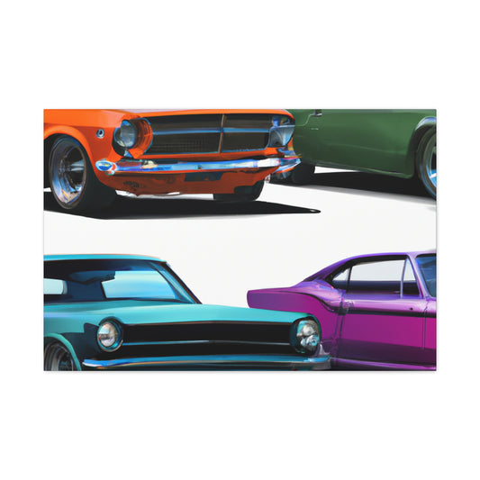 Cherry Bomb - Automobile - Canvas