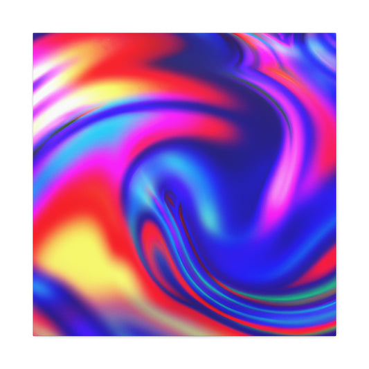 Limeade Sea - Abstract - Canvas