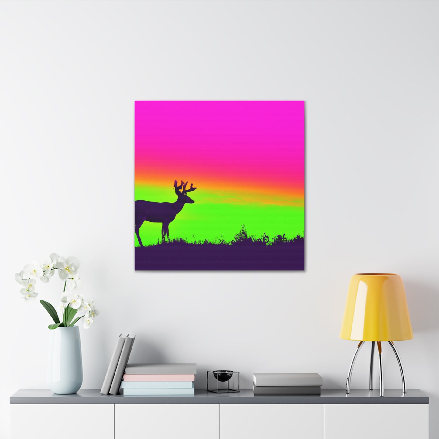 Stud Neon Sky. - Wildlife Canvas