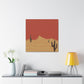 Desert Stage - Vintage Contemporary - Desert - Canvas