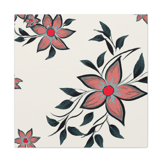 Camellion- Floral - Canvas