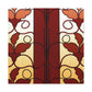 Fall Leaf - Glass Canvas