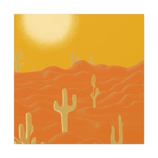 Rococo Revival - Vintage Contemporary - Desert - Canvas