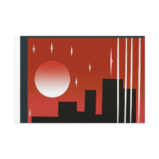 City Of Dreams - Midcentury Canvas