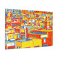 Malika Azu - Morraco - Canvas