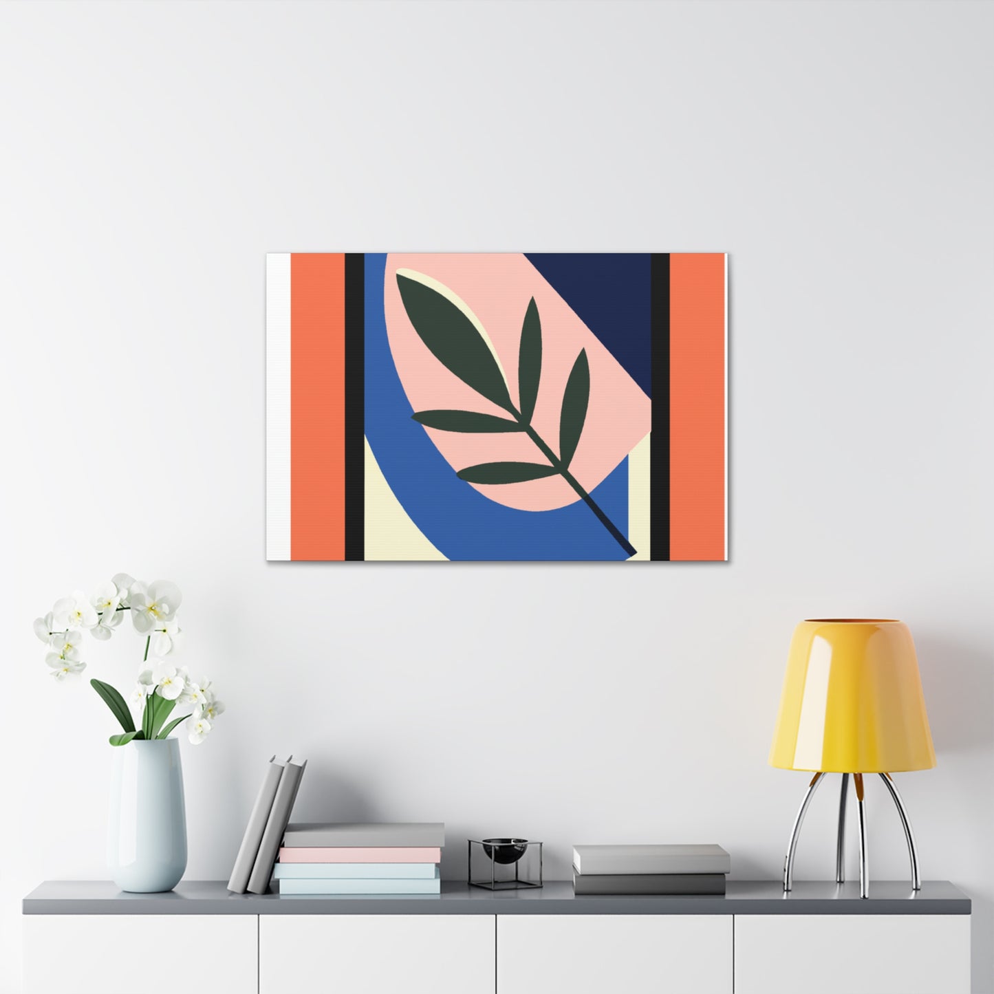 Sun Dapple Bunny - Midcentury Canvas