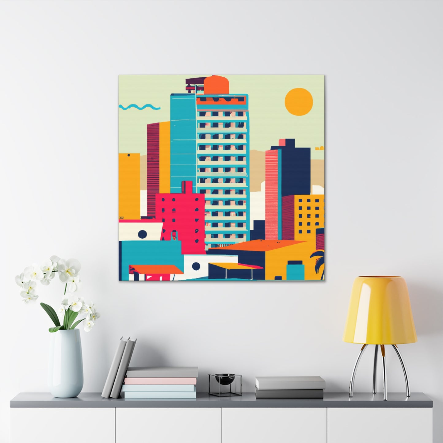 Llancanollo - South America - Canvas
