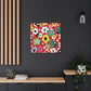 "Petal's Poise" - Floral Canvas