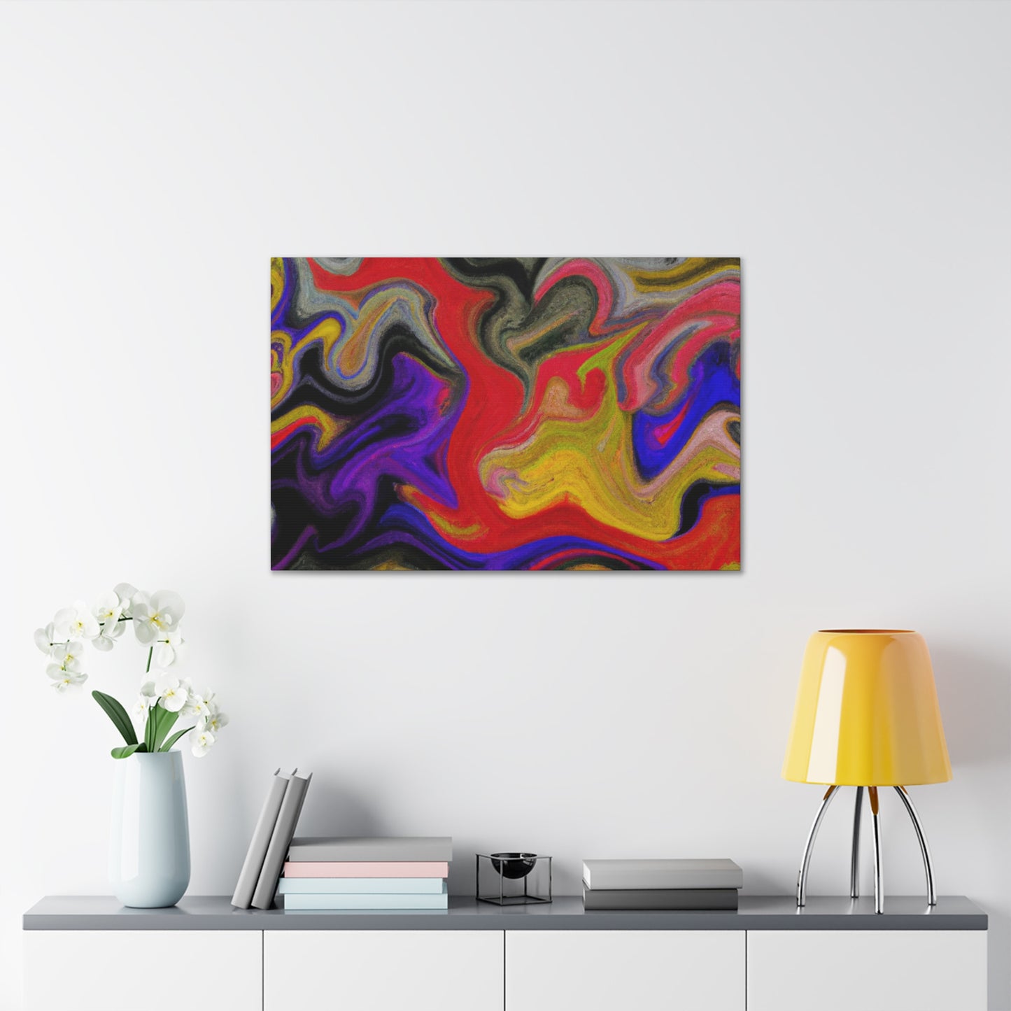 Verdant Mist - Abstract - Canvas