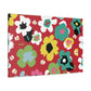 "Petal's Poise" - Floral Canvas