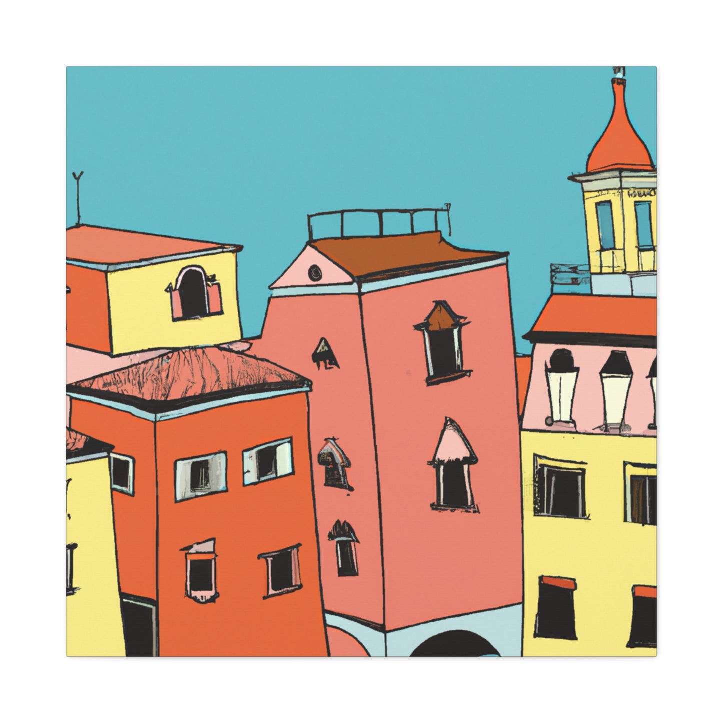 Rasikala - Italy - Canvas