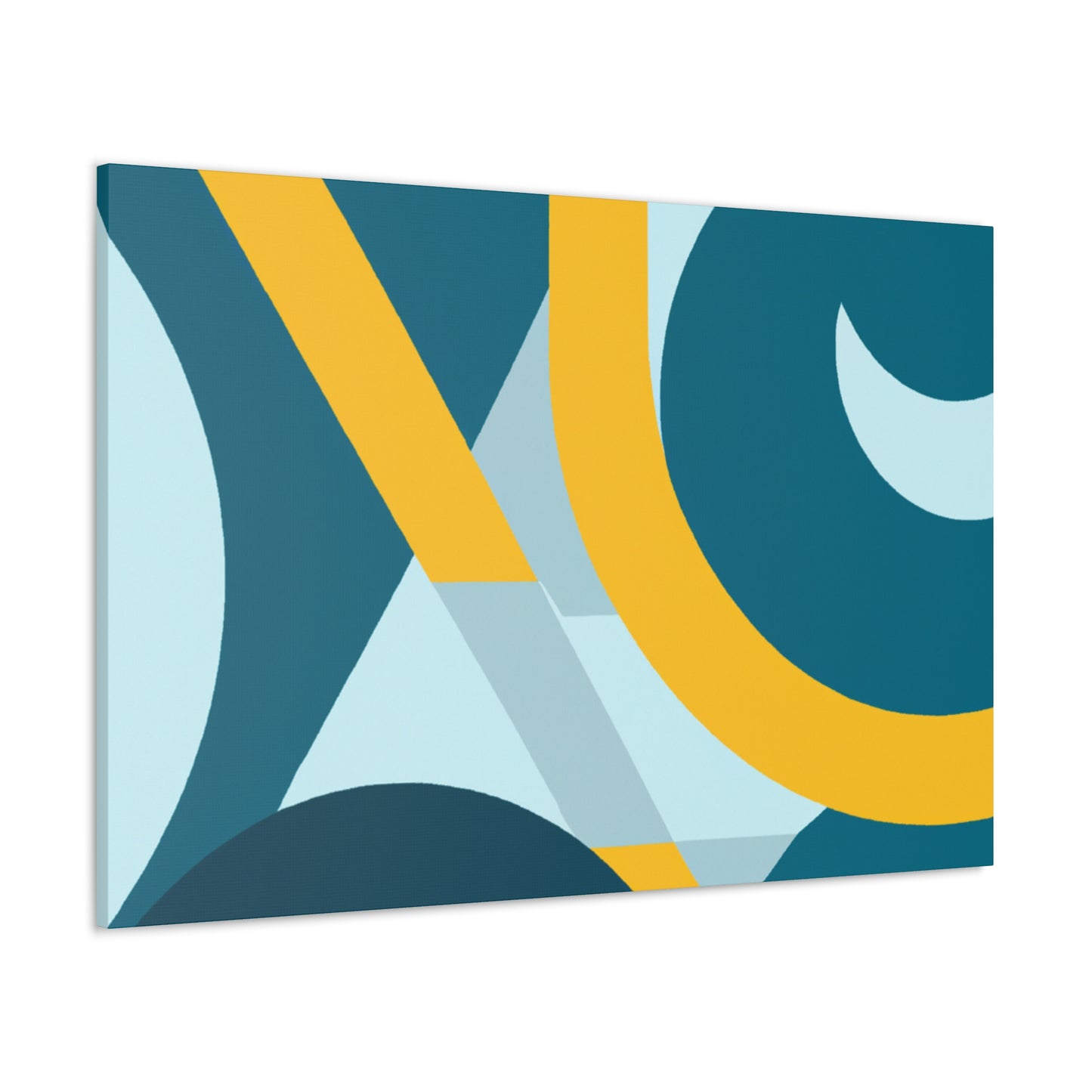 "The Tipping Point - Midcentury" - Canvas