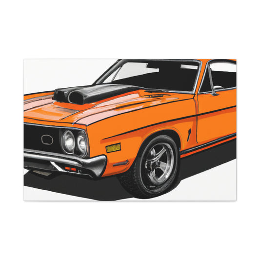 Rat Rocket - Automobile - Canvas