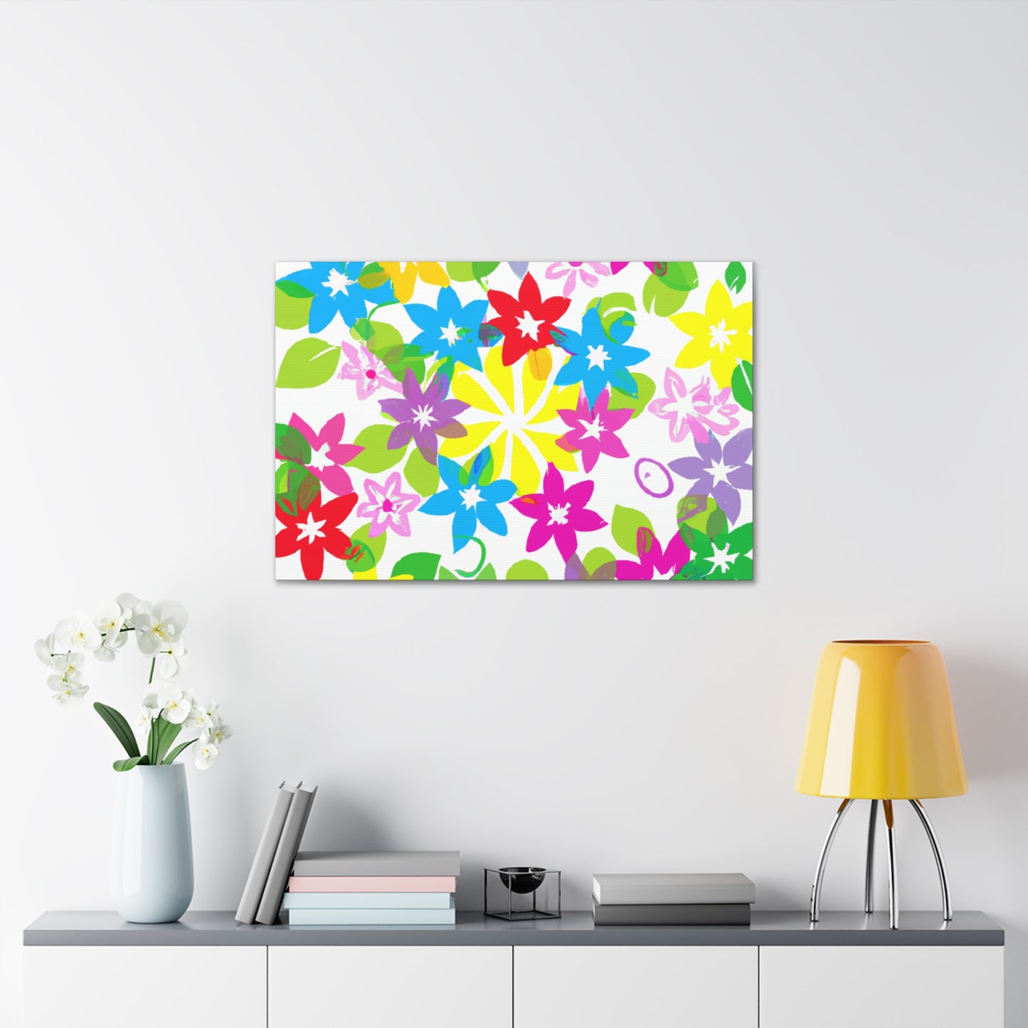 Blossom Palette - Floral - Canvas