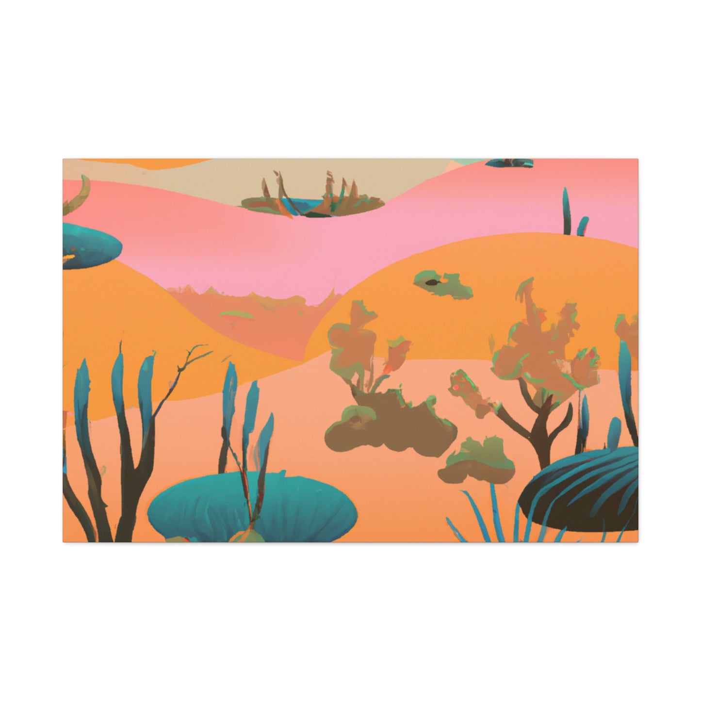 Sandstorm Landscape - Canvas