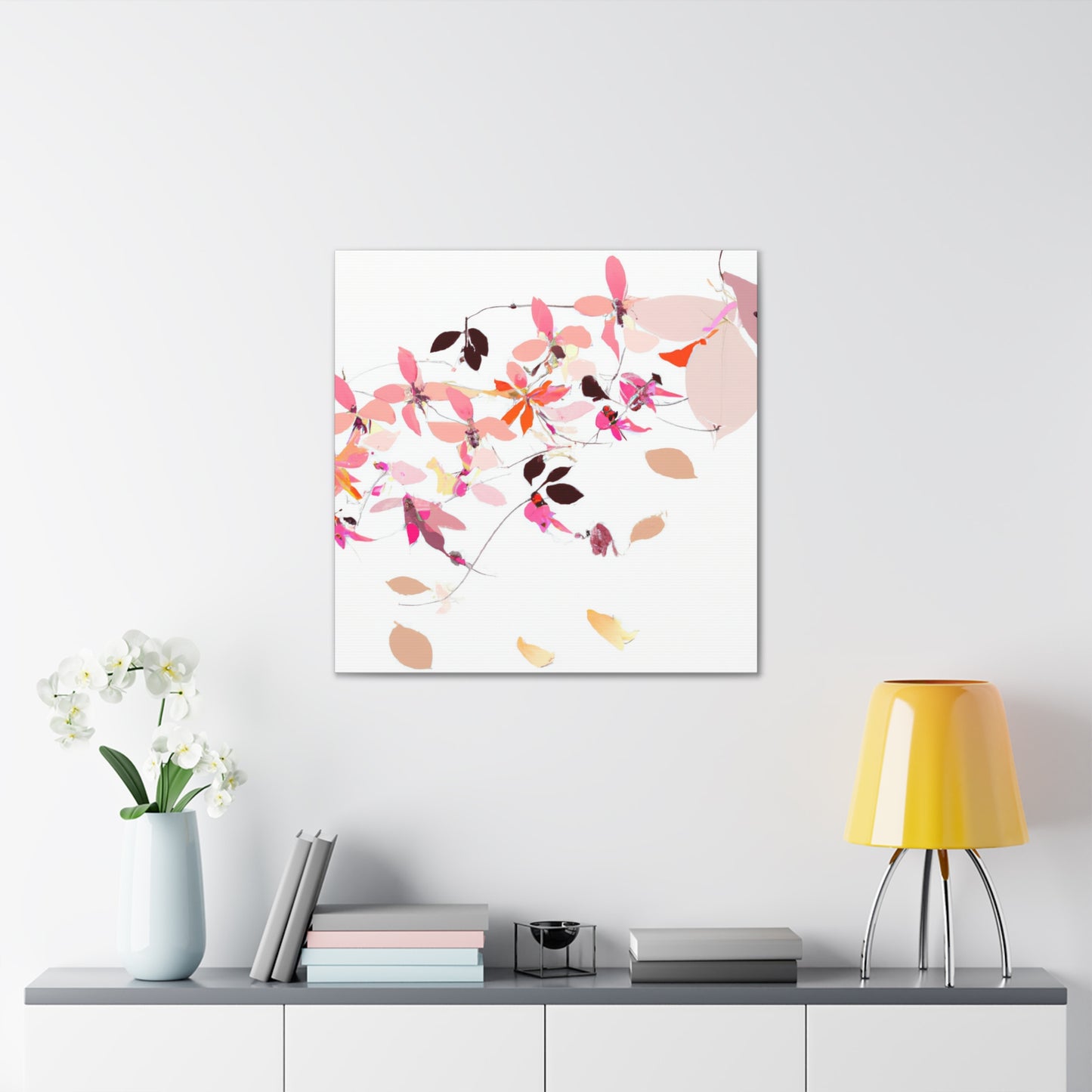 Azure-Floral - Canvas
