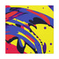 Lime Eden - Abstract - Canvas