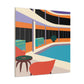 Abstract Allure- Midcentury - Canvas