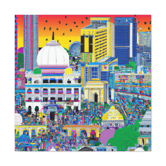Udan- Destination India - Canvas