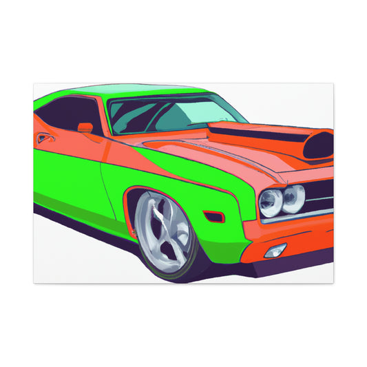 The Road Devil - Automobile - Canvas