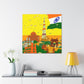 Taj Majal - Destination India - Canvas
