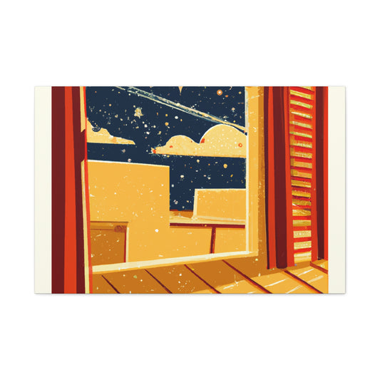 Shudder - Midcentury Canvas