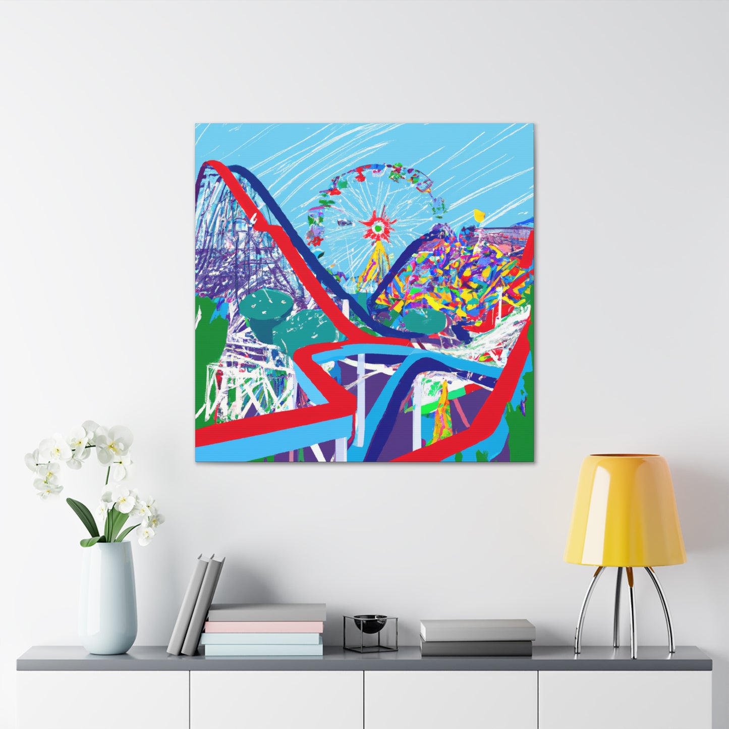 Wonder-Land Amusement - Canvas