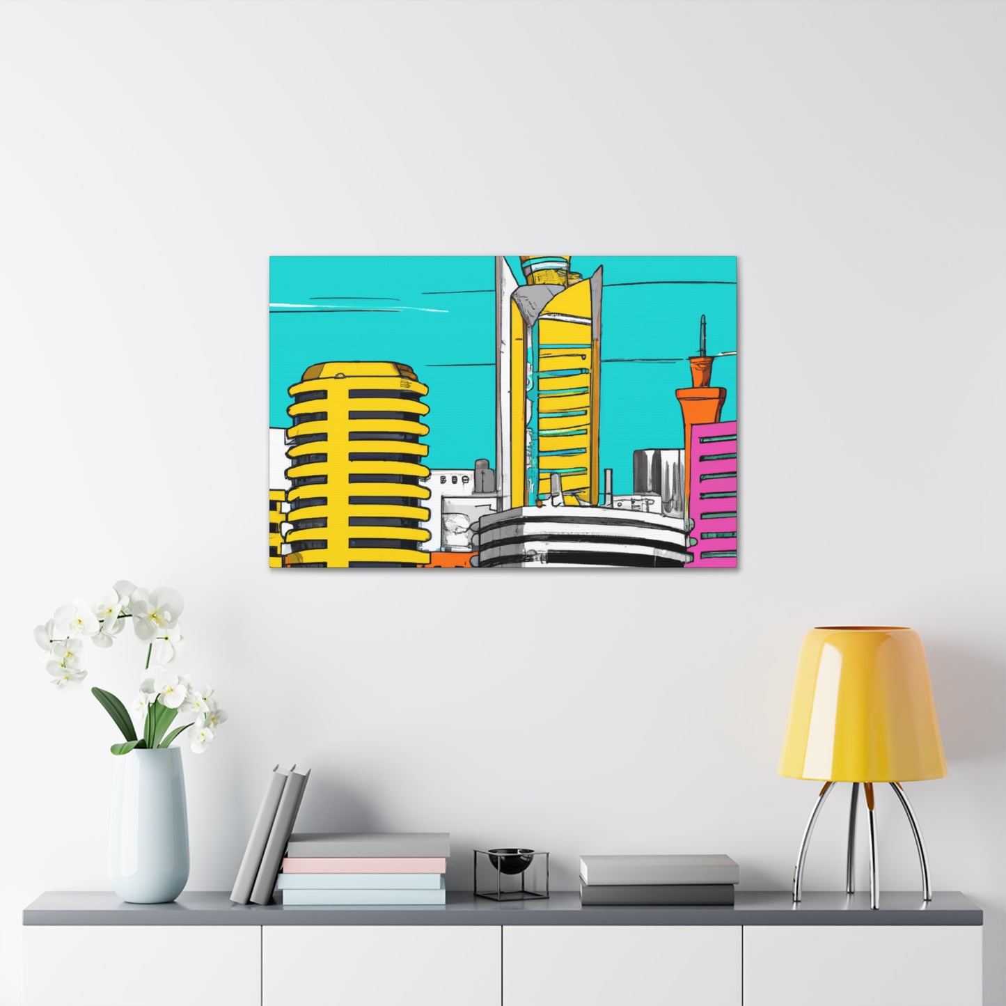 Mouzaffar - Middle East - Canvas