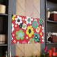 "Petal's Poise" - Floral Canvas