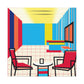 "Chaotic Harmony- Midcentury" - Canvas