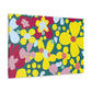 Flower Garden Frenzy - Floral Canvas