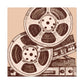 Reel Smashers - Retro Music and Film Canvas