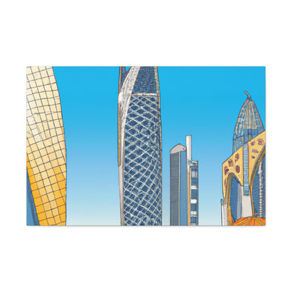Yasmina's Oasis - Destination Arab Emerates - Canvas