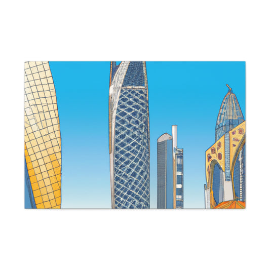 Yasmina's Oasis - Destination Arab Emerates - Canvas