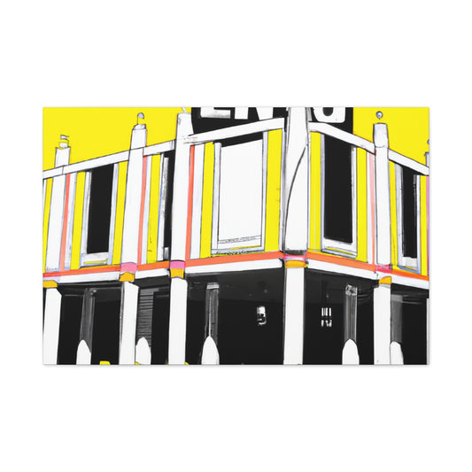 The Big Bopper Bowling Bar. - Canvas Pop Art