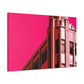Straightup Splendor - The Visually Stunning Symmetry of Art Deco Architectural. - Canvas