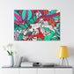 Mystery Blush - Floral - Canvas