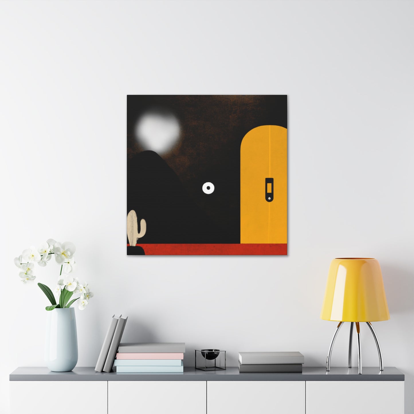 Urban Dancehall- Midcentury - Canvas